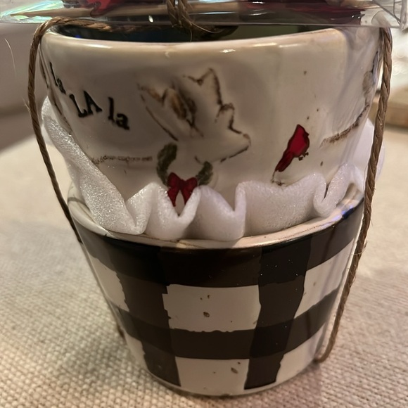 Mud Pie Fa La La Tidbit Bowl Set/NWT - Picture 4 of 8